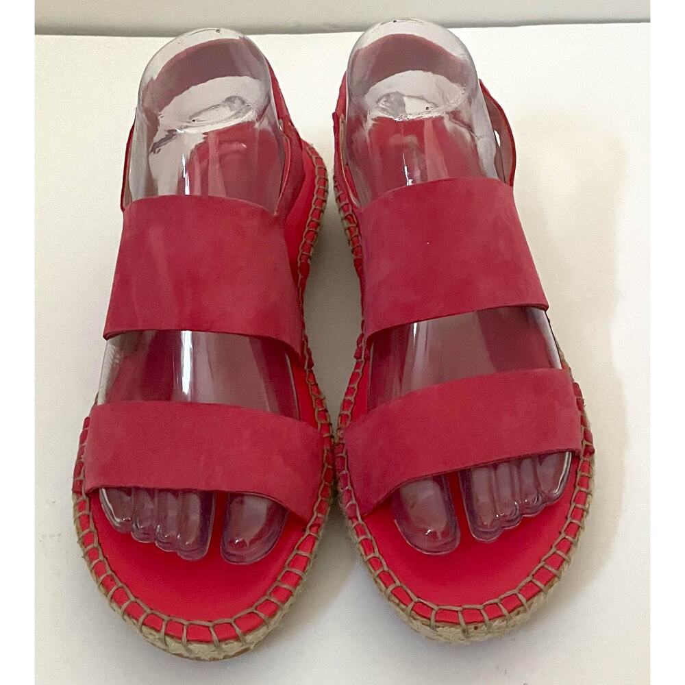 Cole Haan Leather Slingback Cushioned Sandals Pink Size 8 - Picture 2 of 8